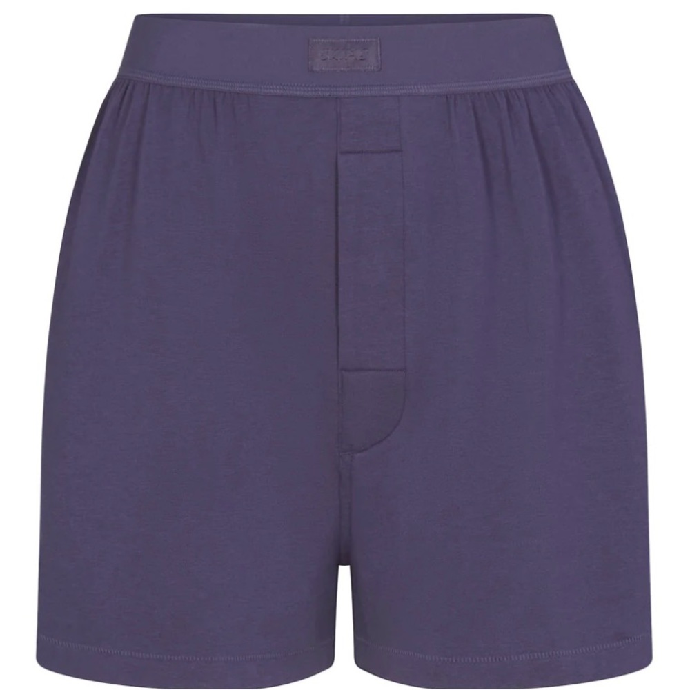 SKIMS loose boyfriend boxer in sleet / NWT size S